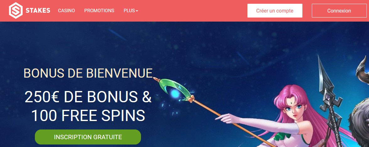 Bannière du casino Stakes